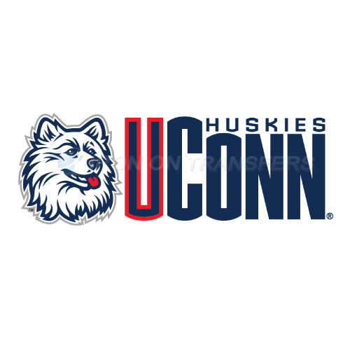 UConn Huskies Iron-on Stickers (Heat Transfers)NO.6657